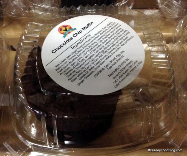 Ingredient list on packaging