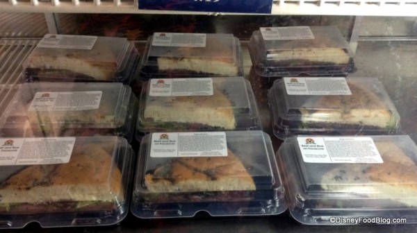 Beef Focaccia sandwiches