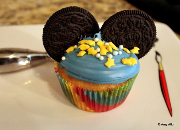 Mickey Cupcake
