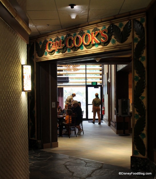 Entrance to Captain Cook's