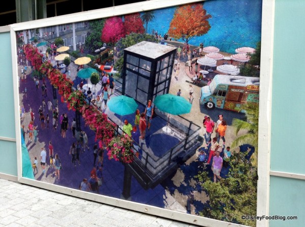 Food Truck Park concept art