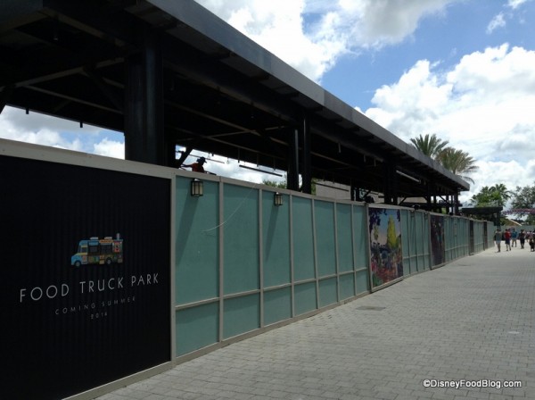Food Truck Park construction