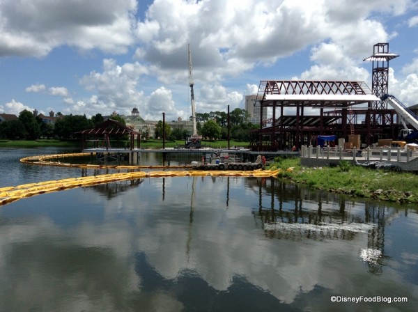 The Boathouse construction