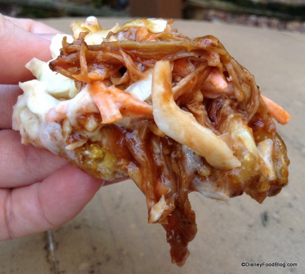 Pork Barbeque Waffle Fry