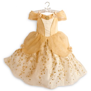 Deluxe Belle Costume for Halloween and Dinner at the Beast's Castle!