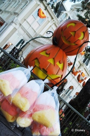 Candy Corn Cotton Candy