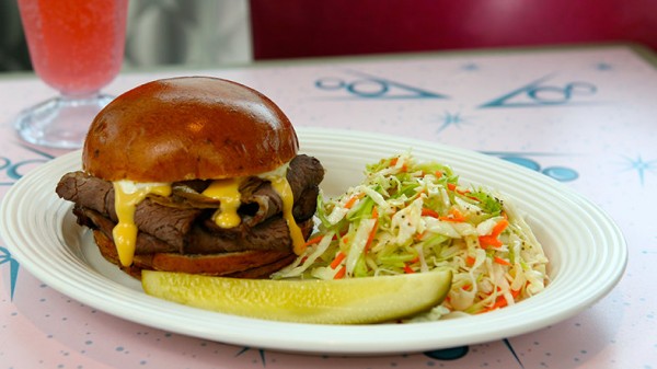 Roast Beef and Cheddar Sandwich