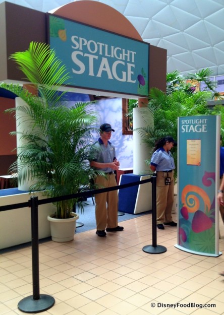 Spotlight Stage Entrance
