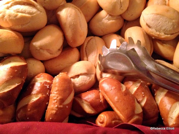 Yummy Rolls, Including Biergarten’s Famous Pretzel Rolls