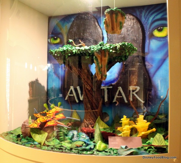 Avatar chocolate sculpture
