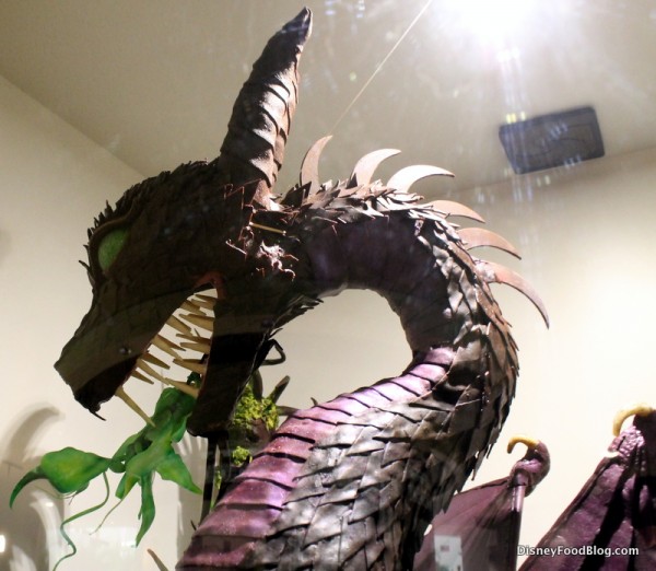 Maleficent chocolate sculpture