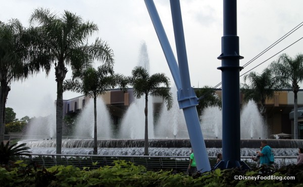 View of the Fountains