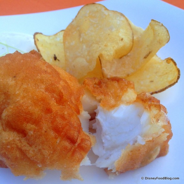 Fish and Chips -- Inside