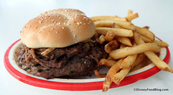 French Dip Burger