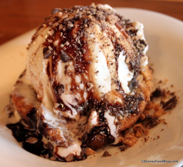 Ooey Gooey Toffee Cake at Liberty Tree Tavern -- One of My Favorites!