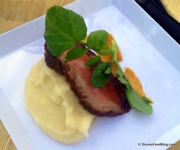 Prime Rib with Mashed Potatoes