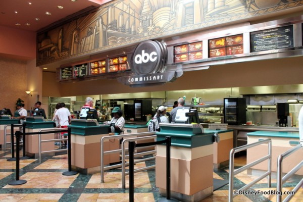 Ordering stations at ABC Commissary