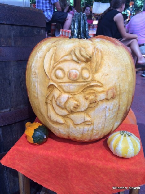 Elvis Stitch Pumpkin