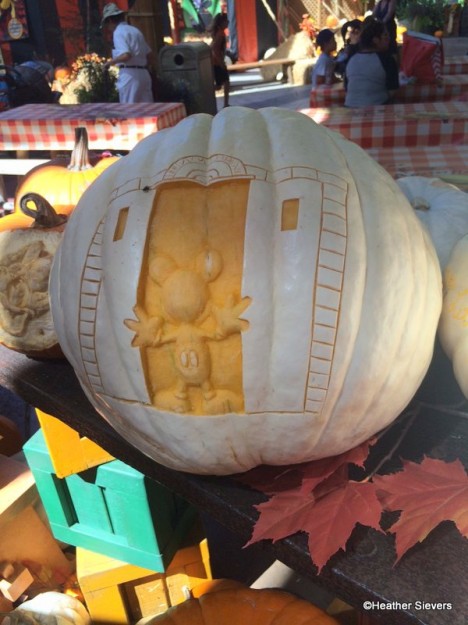 Mickey About to Board the Tower of Terror Elevator