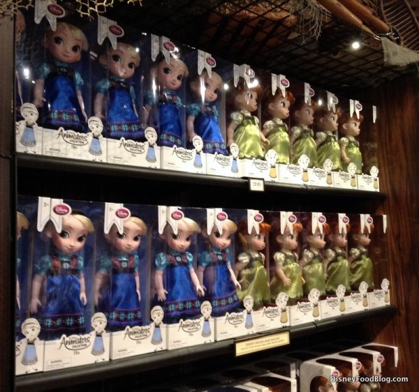 Elsa and Anna dolls