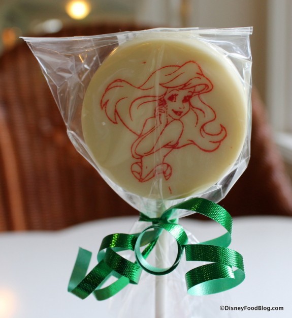 Ariel Chocolate-covered Cookie Sandwich Pop