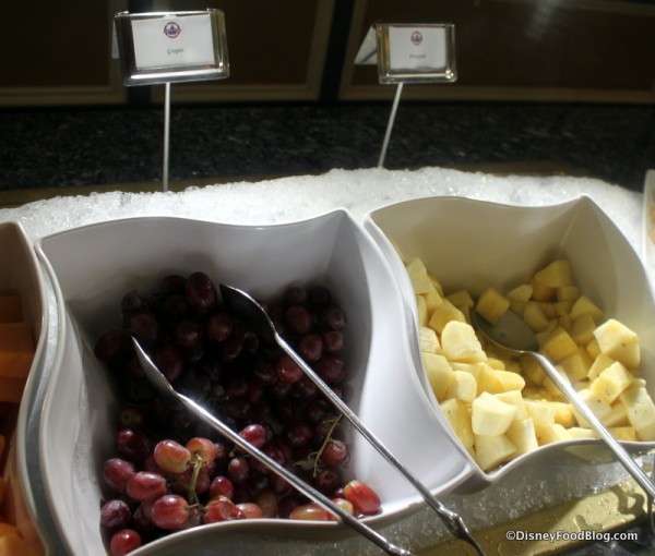 Grapes and Pineapple