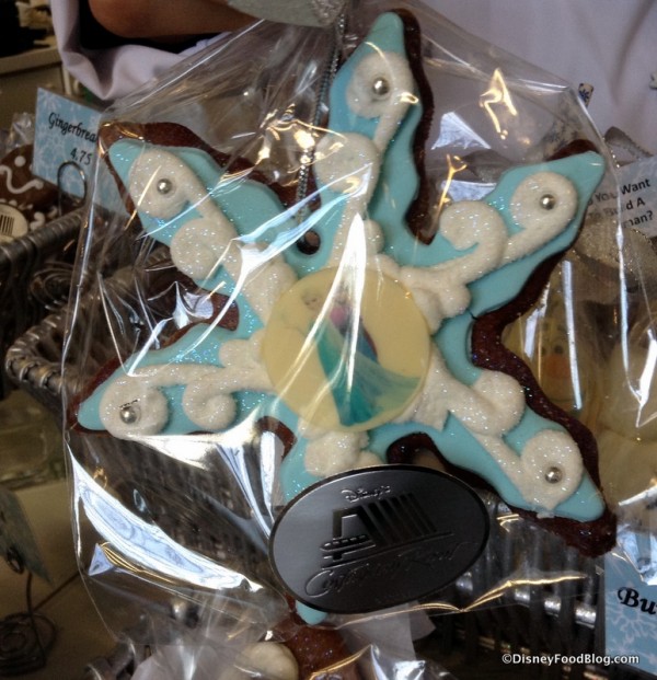 Anna and Elsa Snowflake Cookies