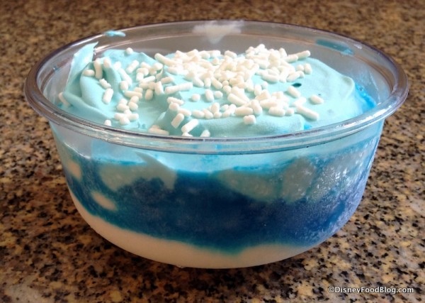 Blue Raspberry Cake Gelato