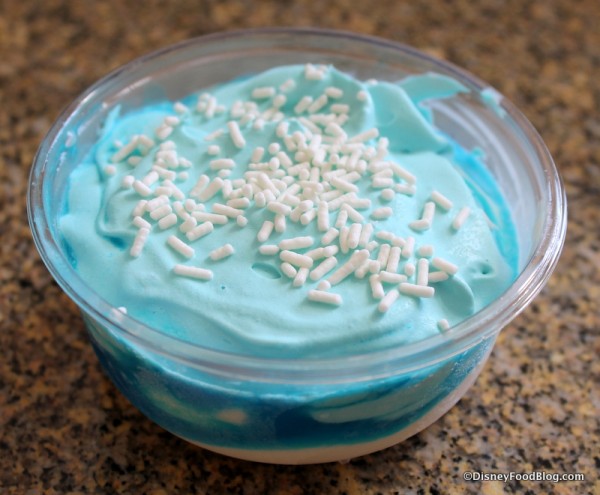 Blue Raspberry Cake Gelato