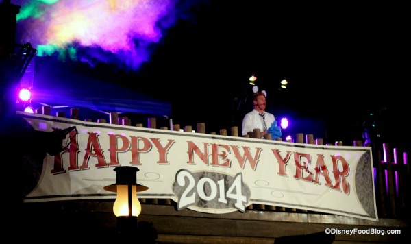 DJ Entertains on New Year's Eve