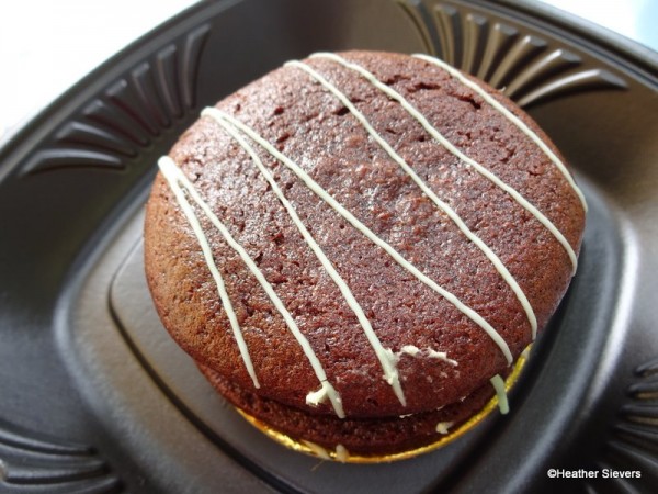 Chocolate Mint Whoopie Pie Top View
