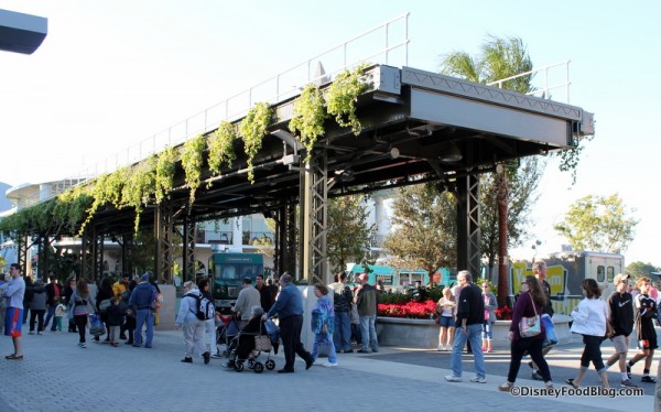 Entrance to Food Truck Park