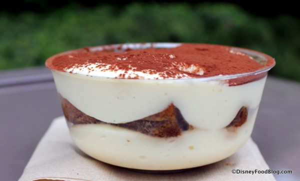 Side view of Tiramisu