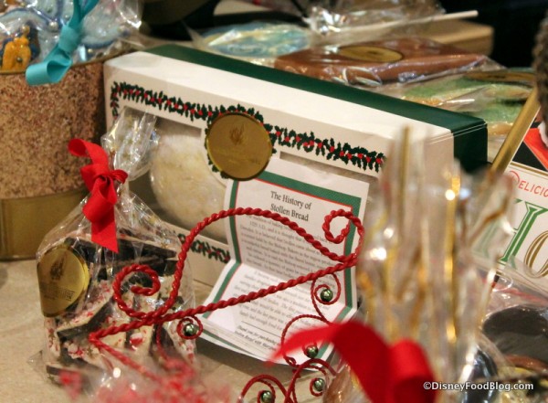 Stollen Bread and Peppermint Bark