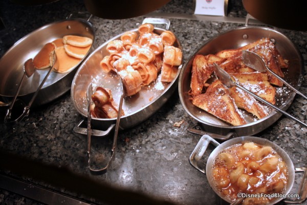 Pancakes, Mini Waffles, French Toast