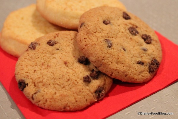 Enjoy life cookies in front of Snickerdoodles