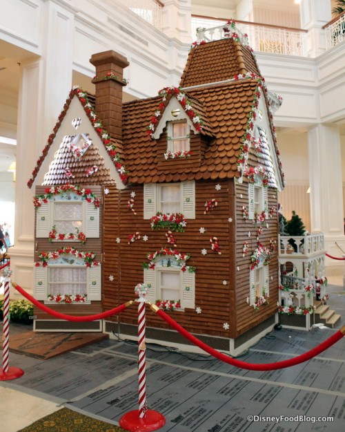 Building the Grand Floridian Gingerbread House