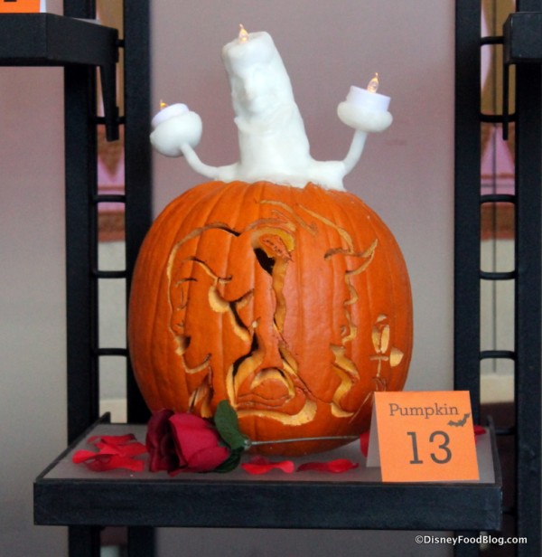 Beauty and the Beast pumpkin