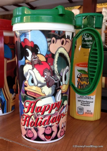 Holiday souvenir cup