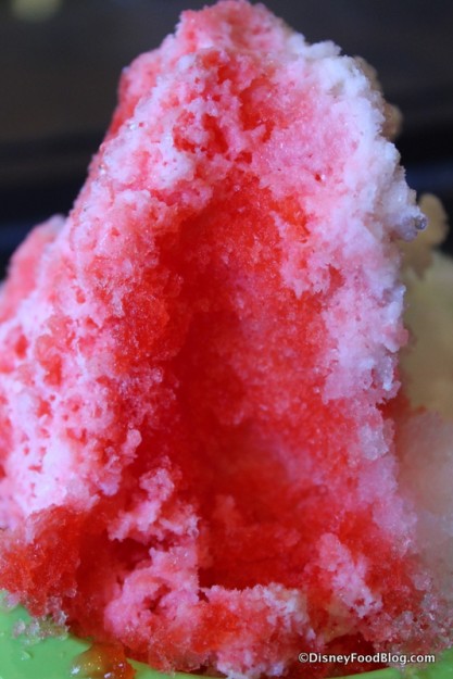 Hawaiian Shaved Ice consistency 