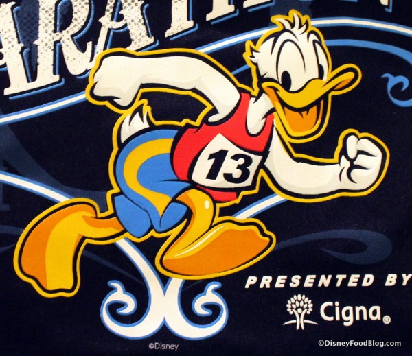 Artwork from the 2014 WDW Half Marathon t-shirt