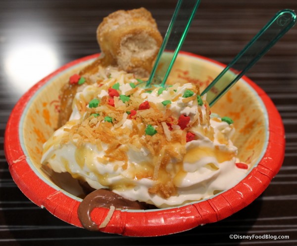 Mickey Gelato Sundae