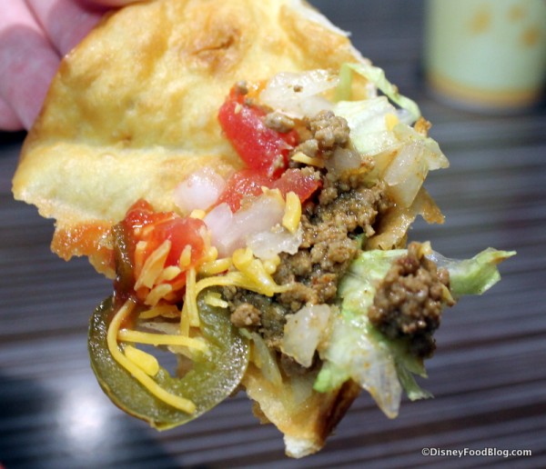 Taco shell DIY nacho