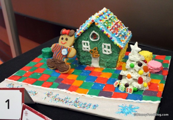 Colorful Gingerbread House