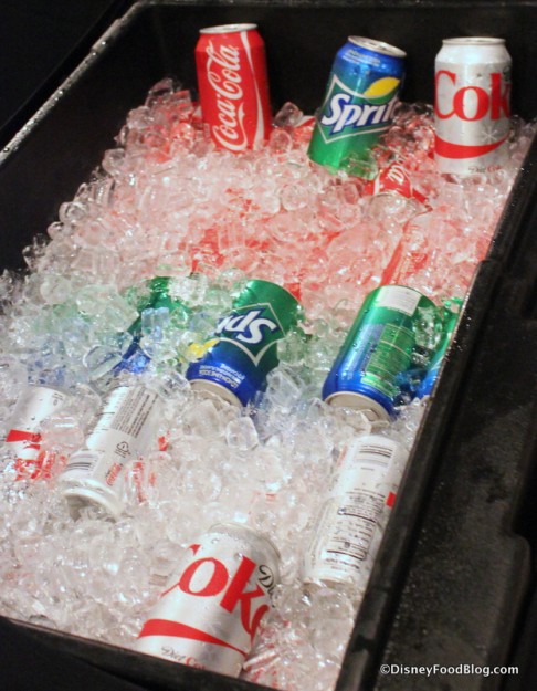 Canned Soda Available