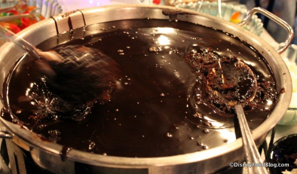 Chocolate Fondue Infused Brownie