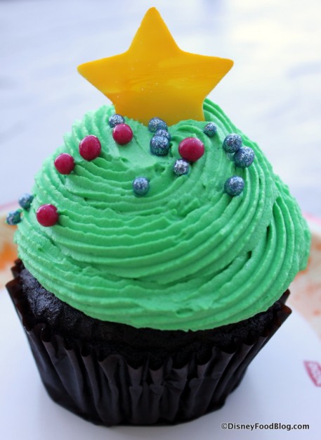 Holiday Cupcake from the BoardWalk Bakery 