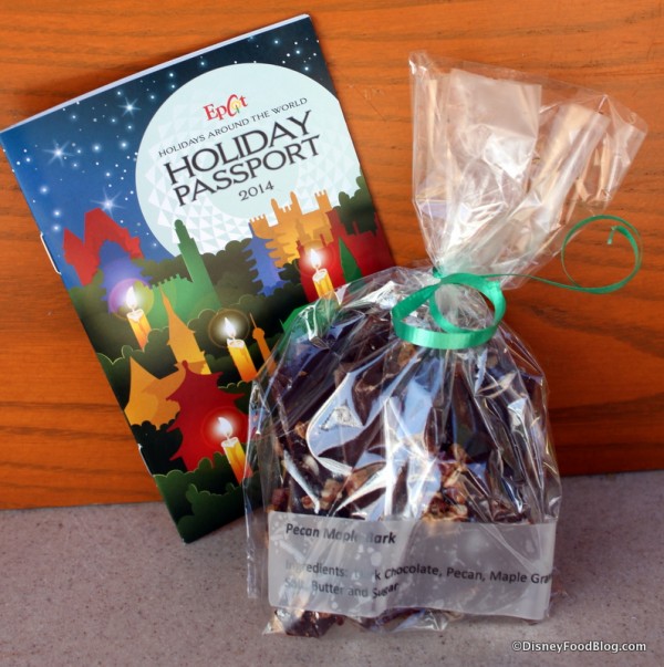 Pecan Maple Bark in Epcot's Canada Pavilion