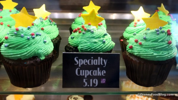 Strawberry Cheesecake Holiday Cupcake from Disney's BoardWalk Bakery
