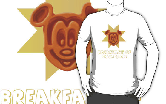 Mickey Waffle tee